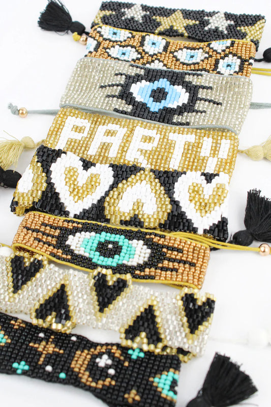 Winter Beaded Bracelet