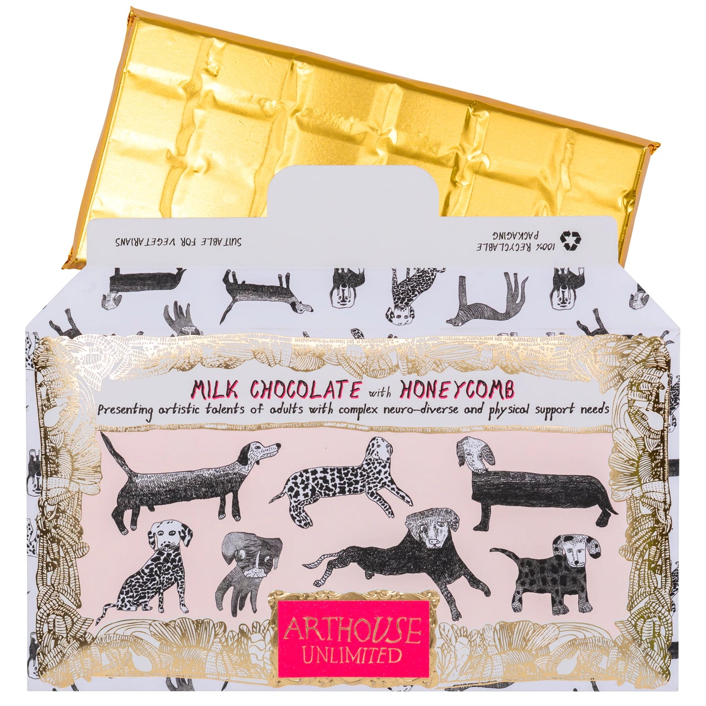 Dogalicious Chocolate Milk Chocolate with Honeycomb 85g