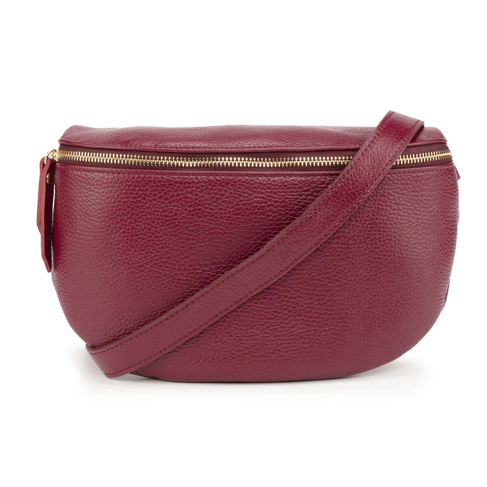 Large Sling Bag in Wine