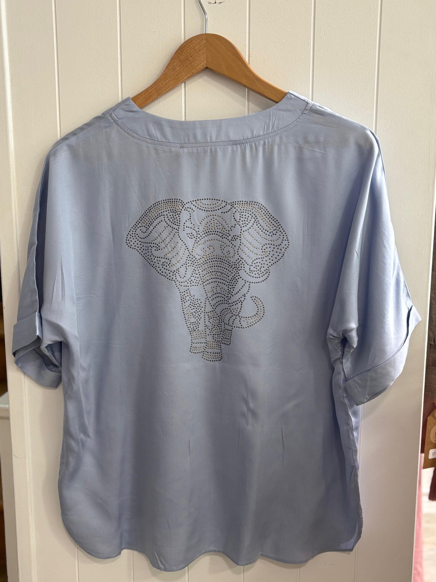 Mille Blouse in Zen Blue