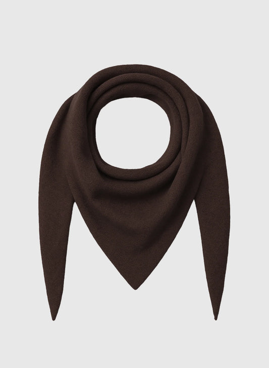 Fragola Mini Scarf in Chocolate