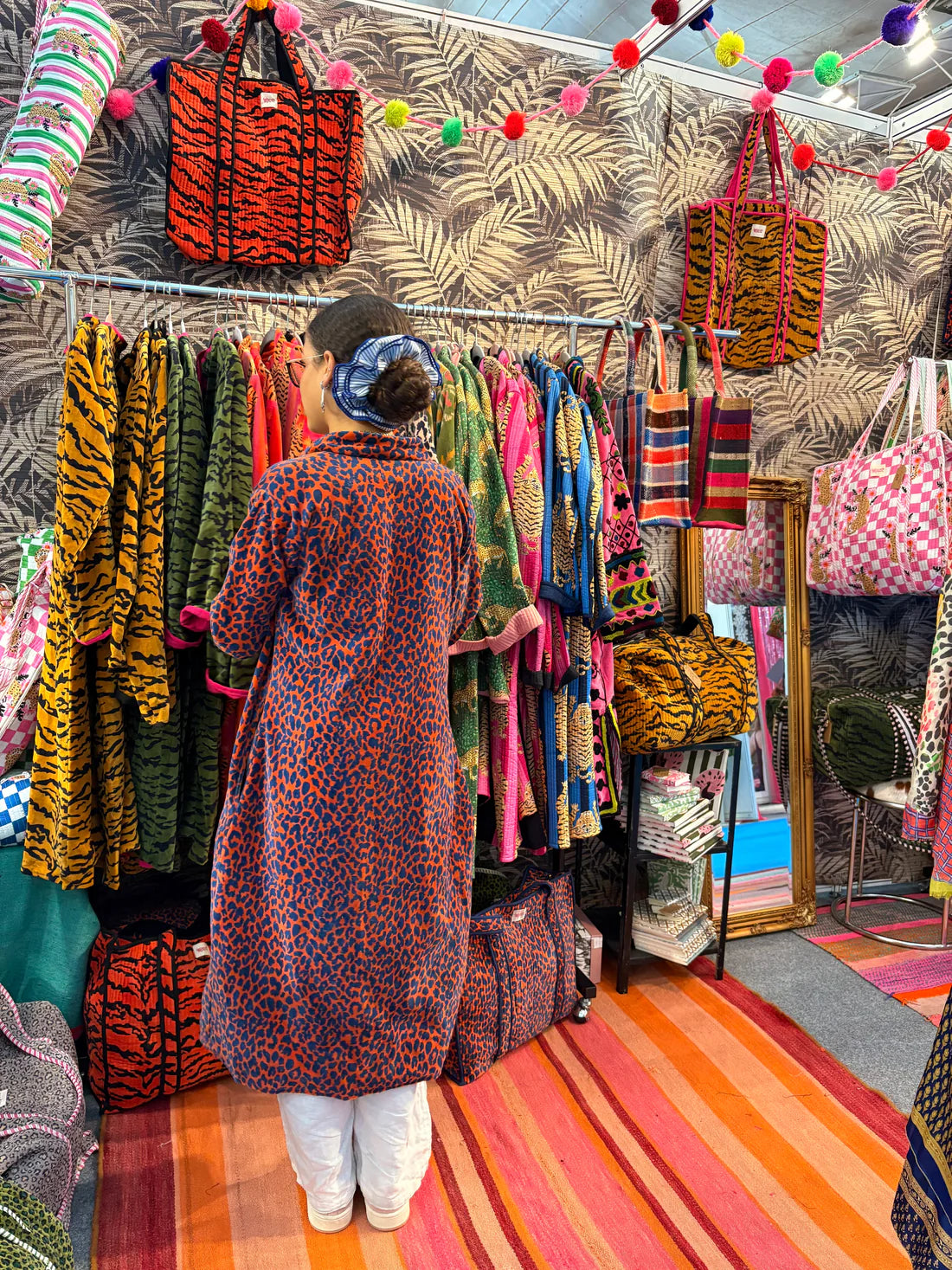 Electric Velvet Leopard Coat