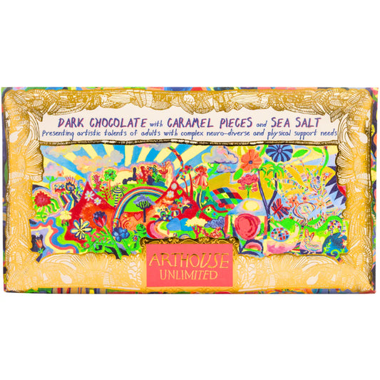 Hugging Animals, Dark Chocolate with Mint & Crystal Crunch