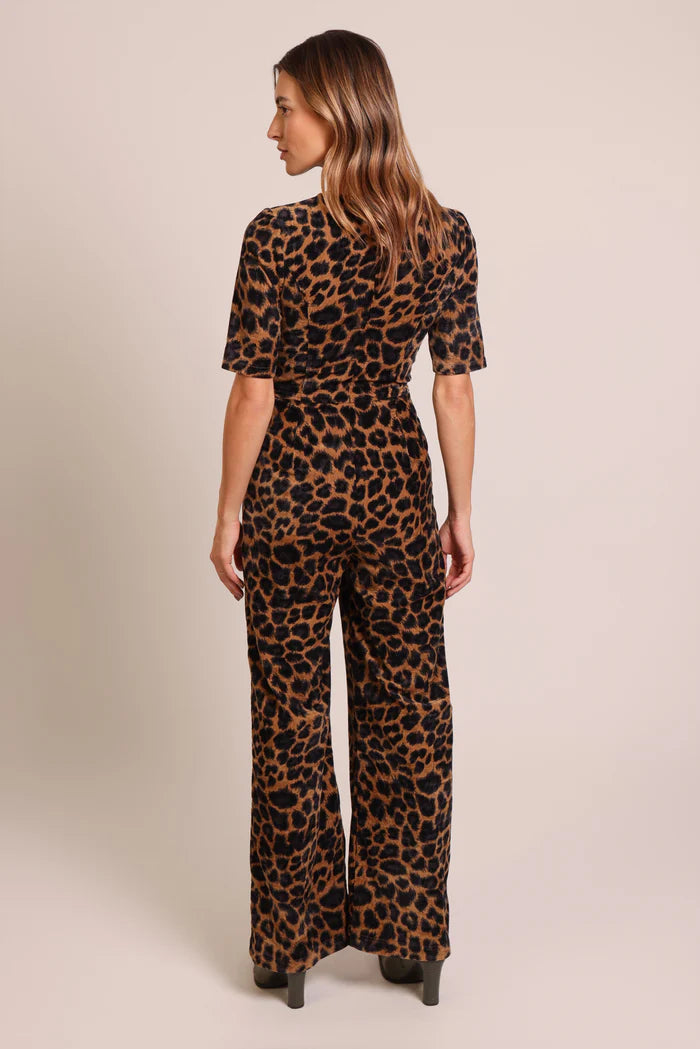 Clan Jumpsuit in Leopard