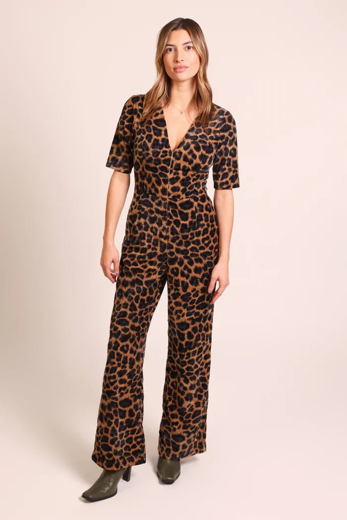 Clan Jumpsuit in Leopard