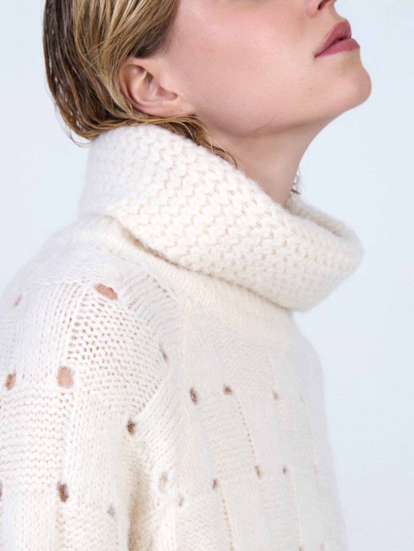 Weft Knitted Sweater