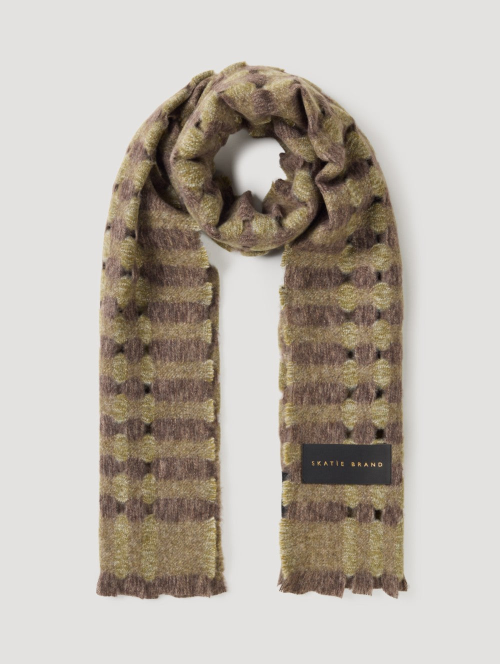 Open Work Textured Scarf