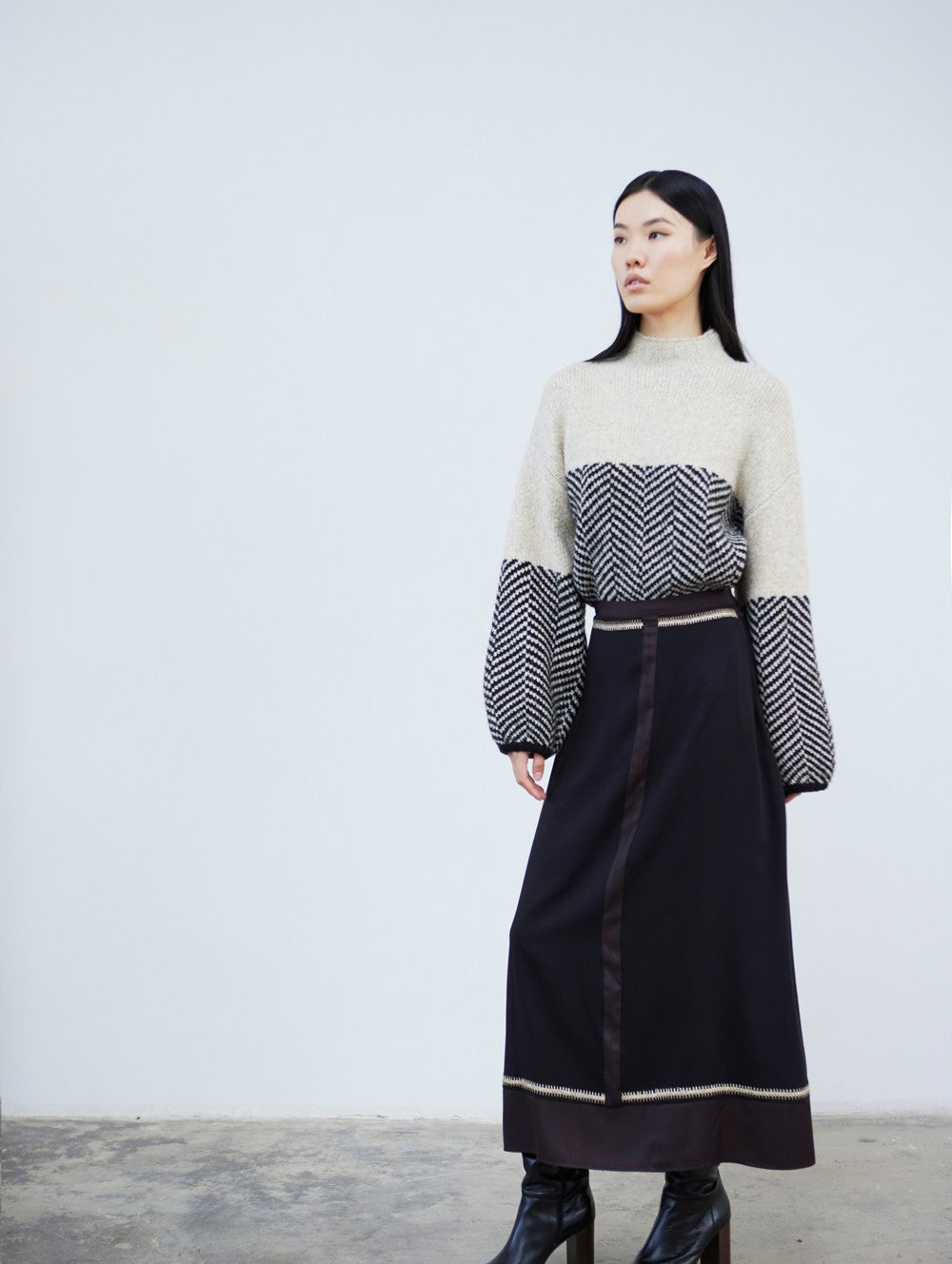 Funnel Neck Jumper