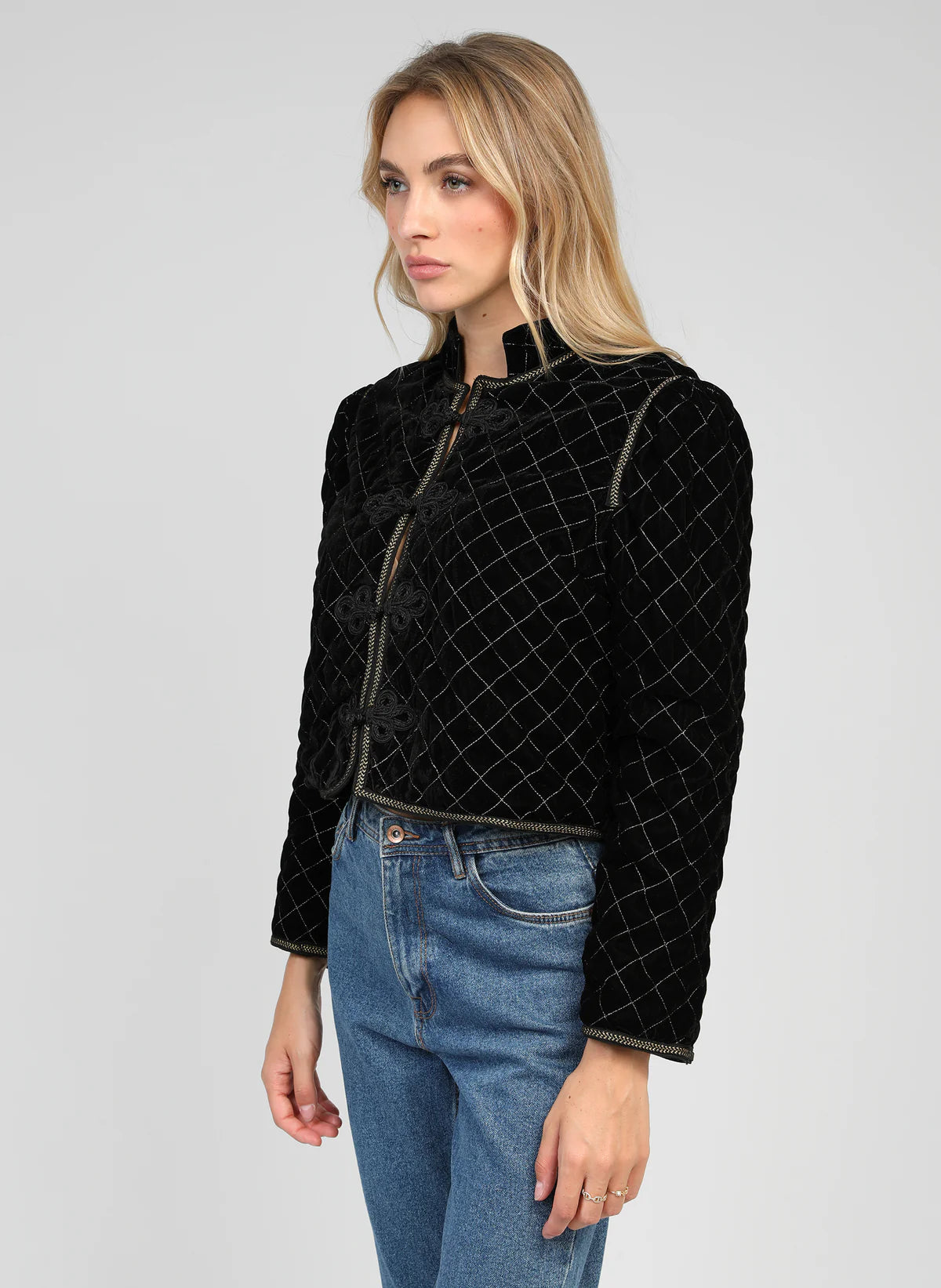 Selene Padded Jacket in Black
