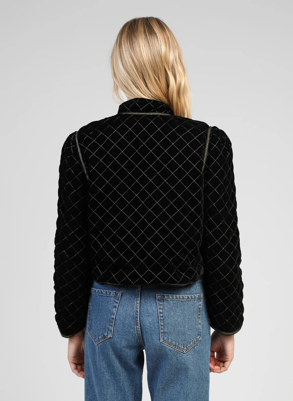 Selene Padded Jacket in Black