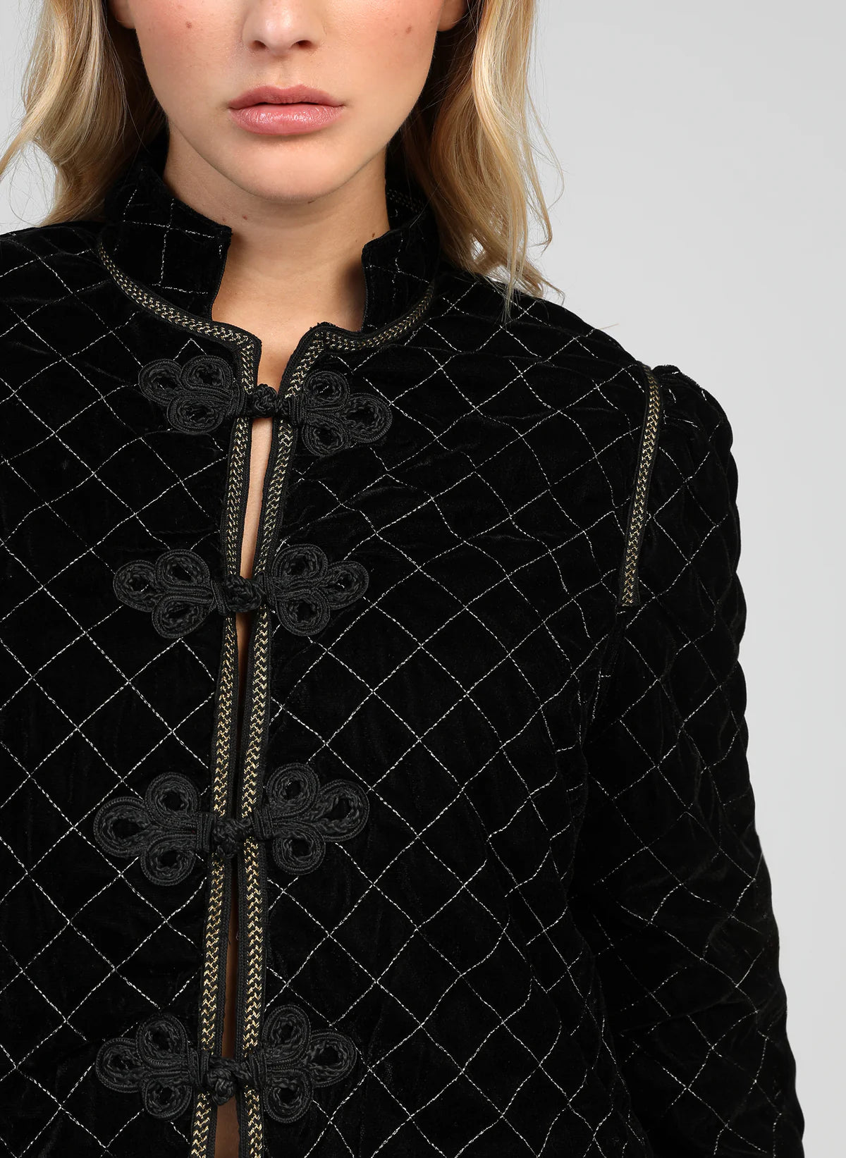 Selene Padded Jacket in Black