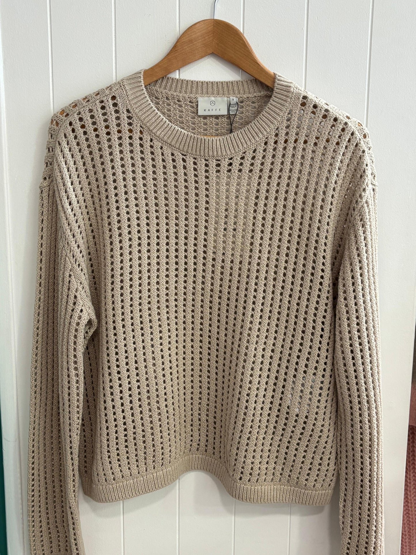 KAsolar Sweater in Light Brown