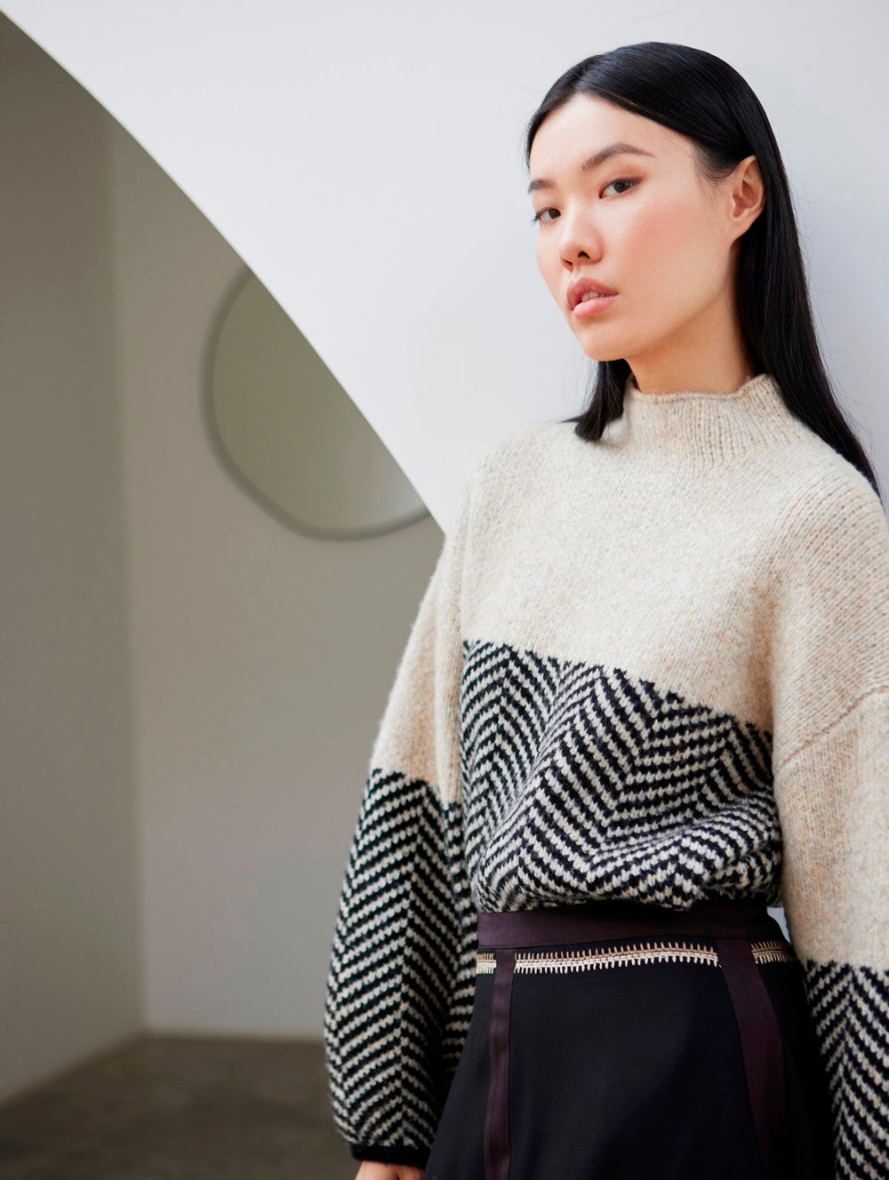 Funnel Neck Jumper