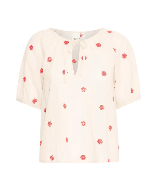 IHVINNA Shirt in Almond Milk