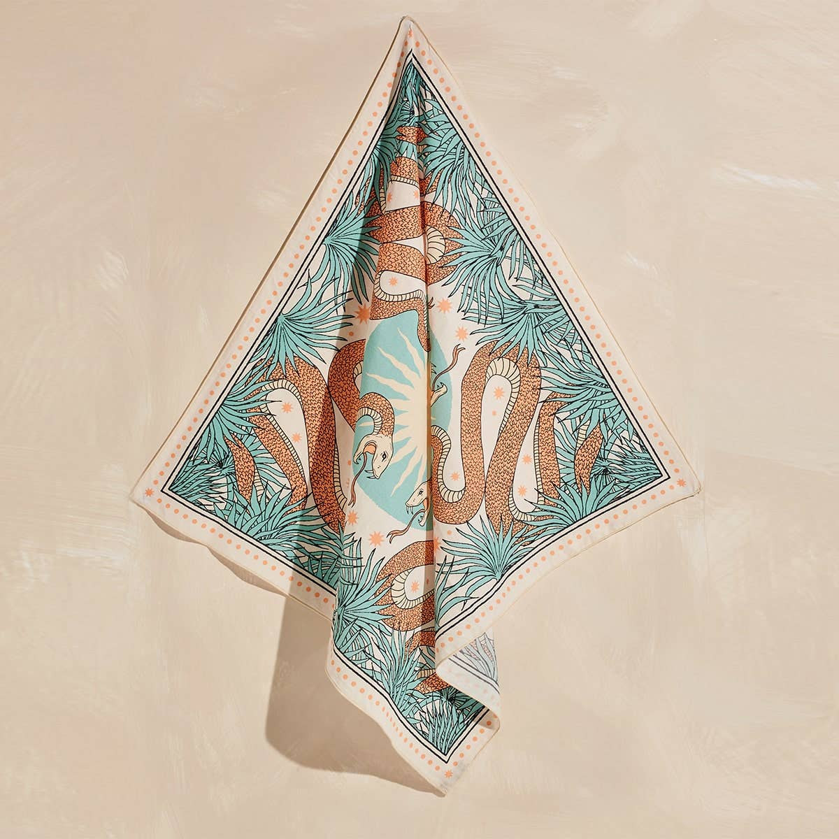 The Serpent Square Scarf