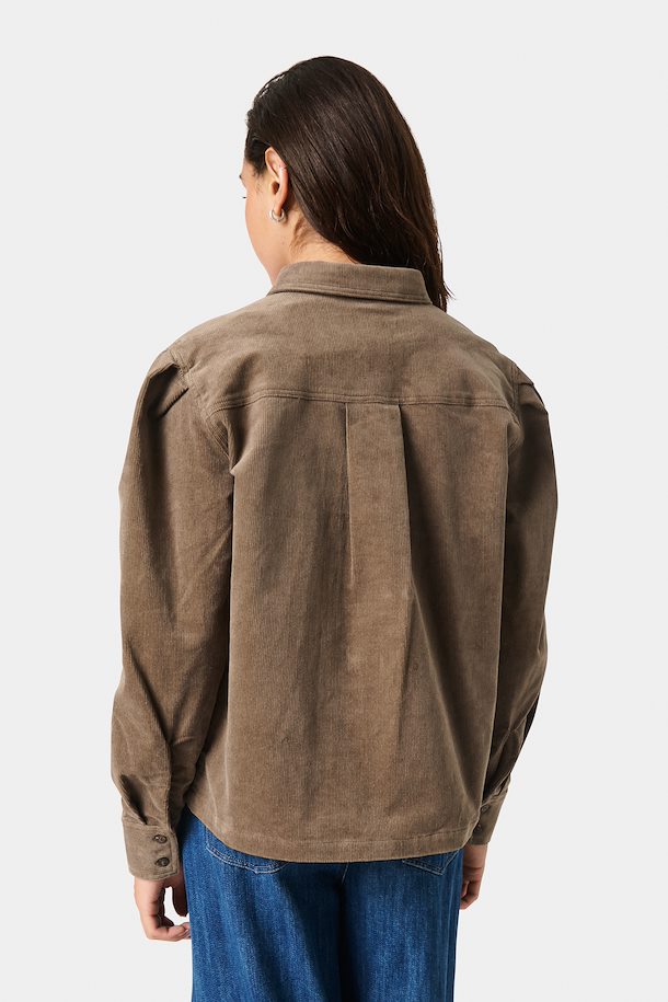 SLHelle Shirt in Morel Brown