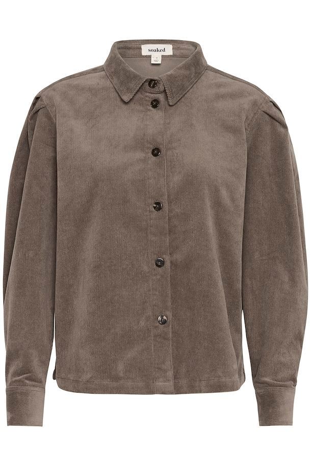 SLHelle Shirt in Morel Brown