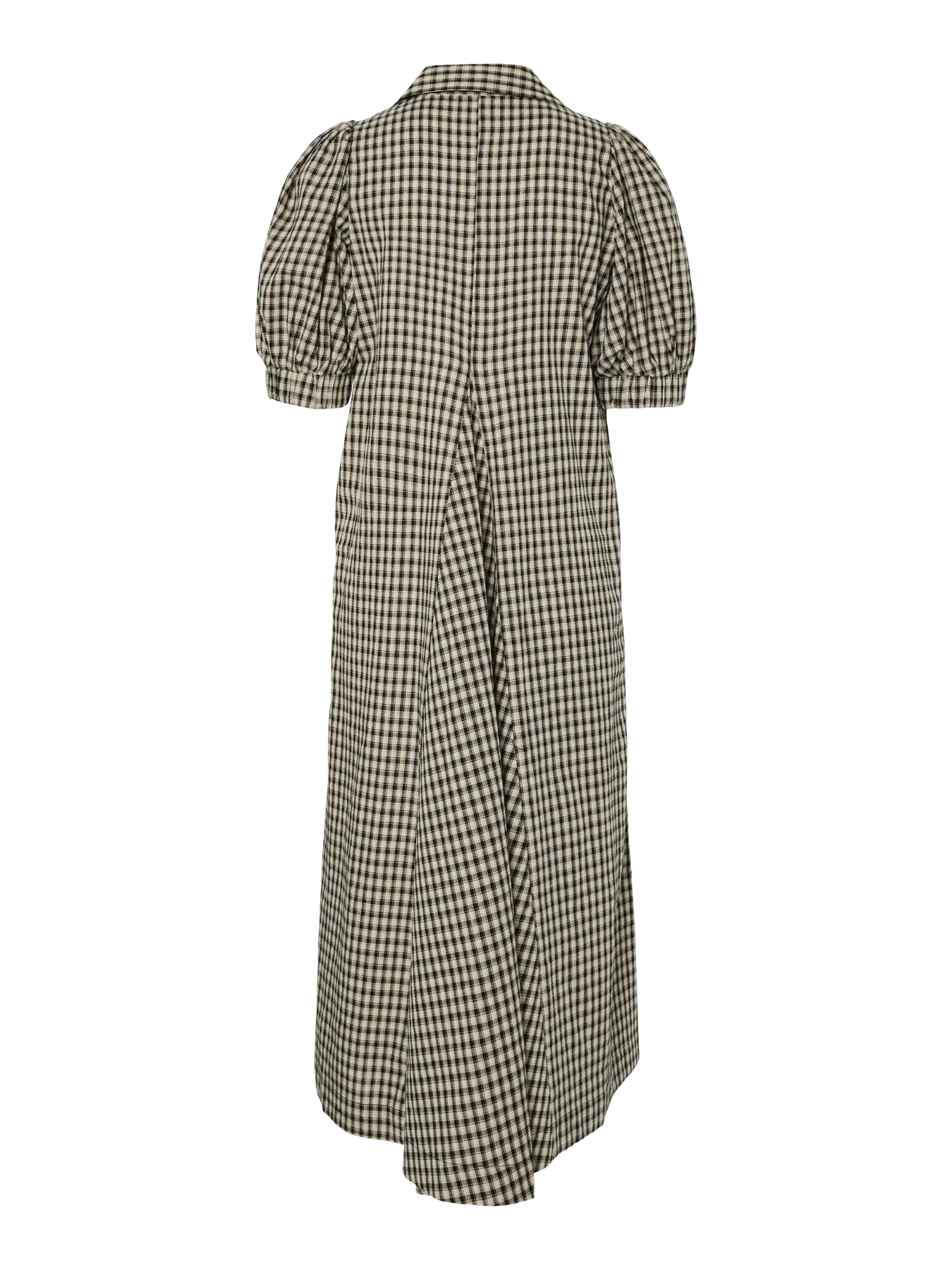 Yaslee Maxi Dress in Check