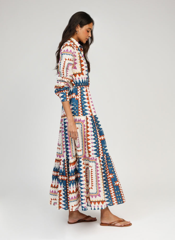 Ocharme Dress in Denim