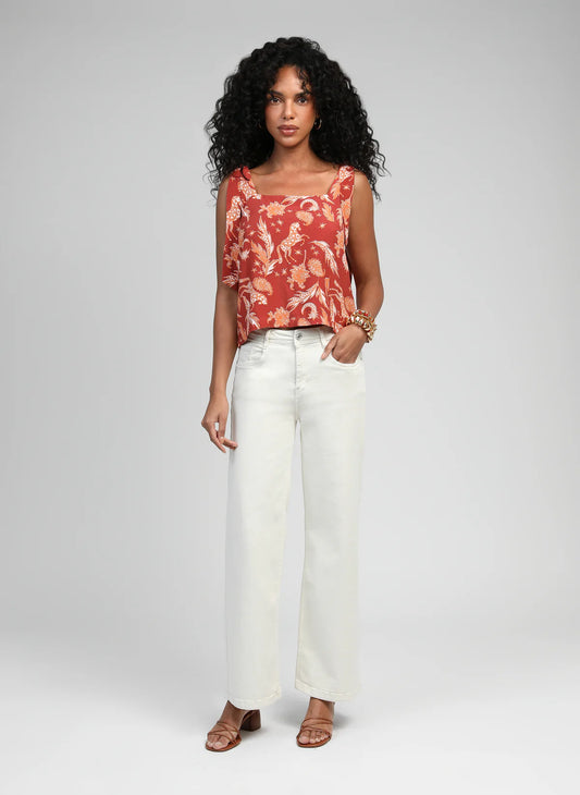 Party Jeans in Ecru