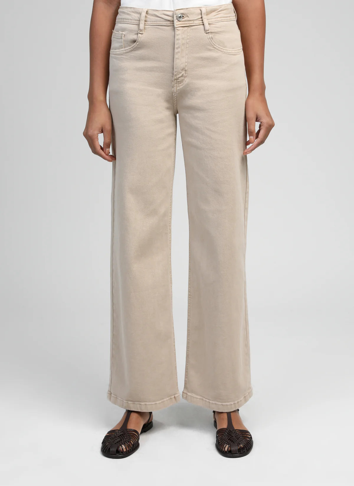 Party Jeans in Beige