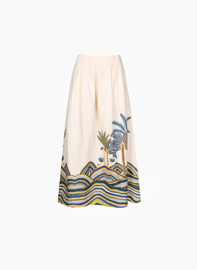 Raromy Skirt in Blue