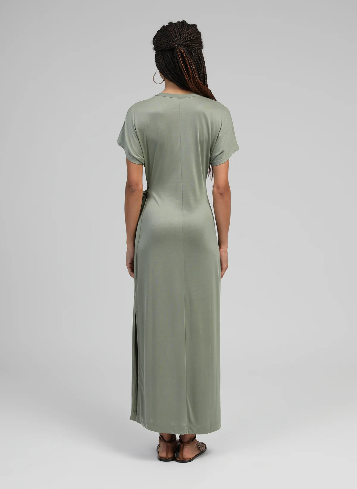 Tamisara Dress in Sage