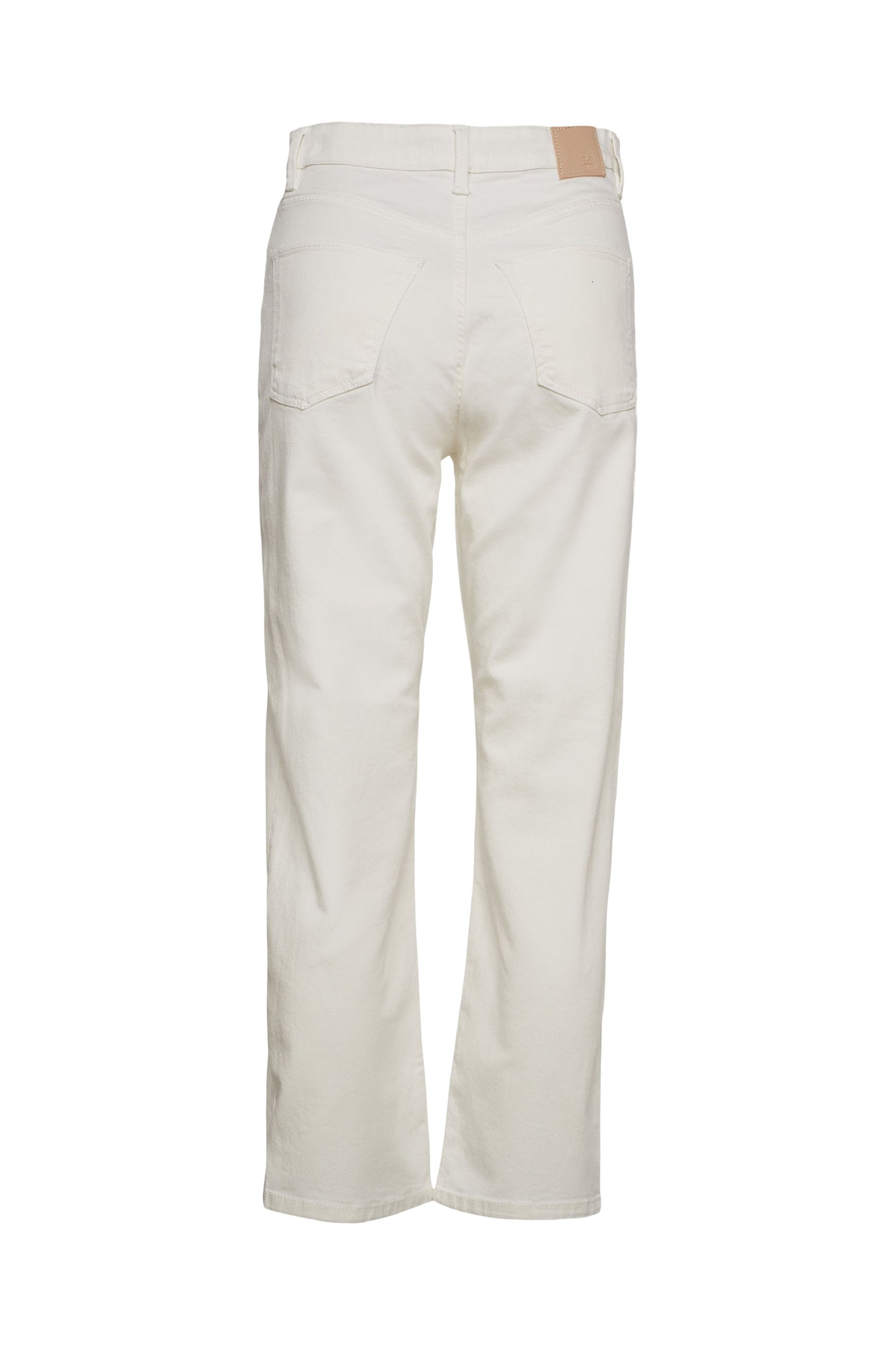 Straight Off White Jeans