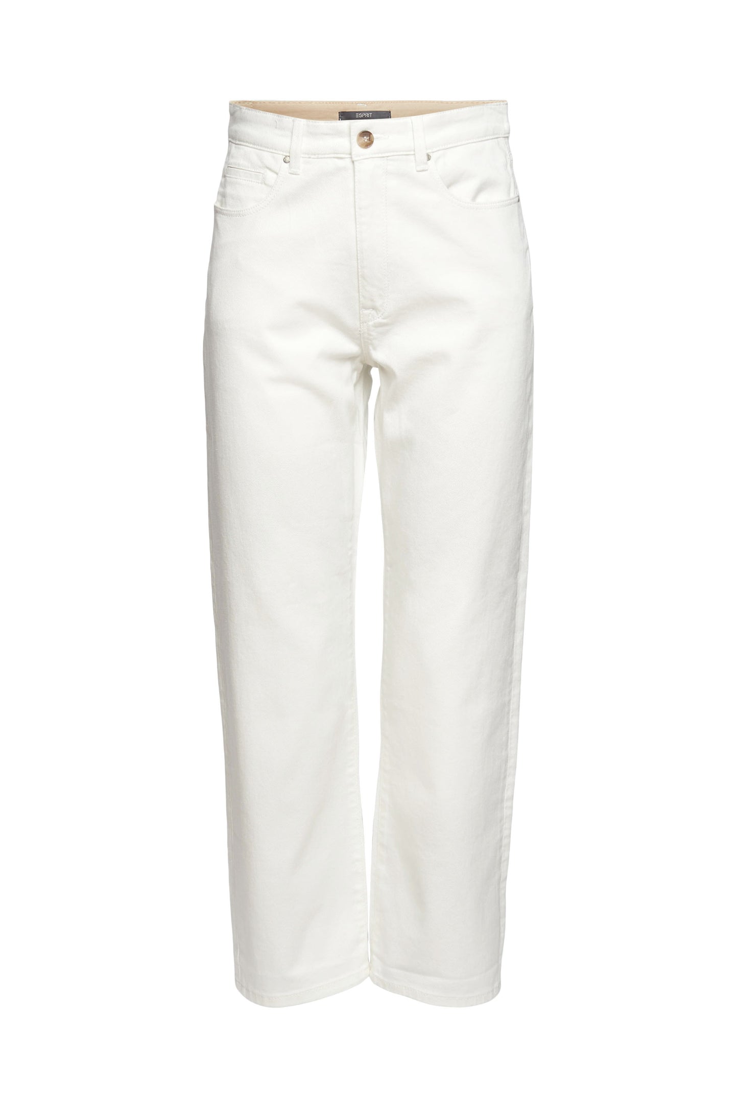 Straight Off White Jeans