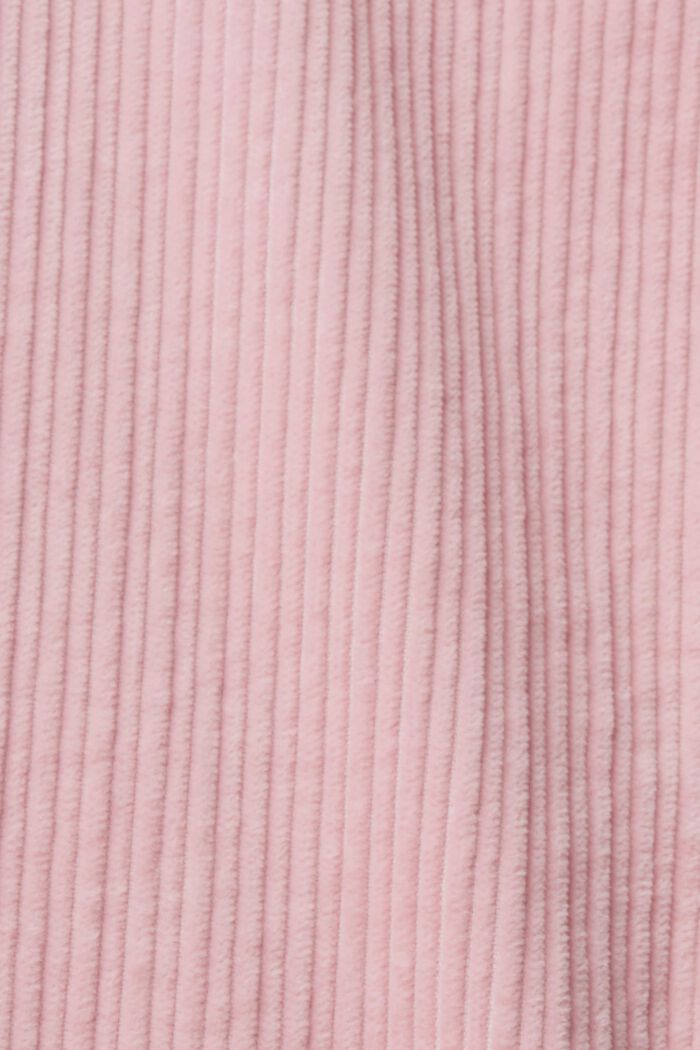 Wide Cord Trousers in Pink