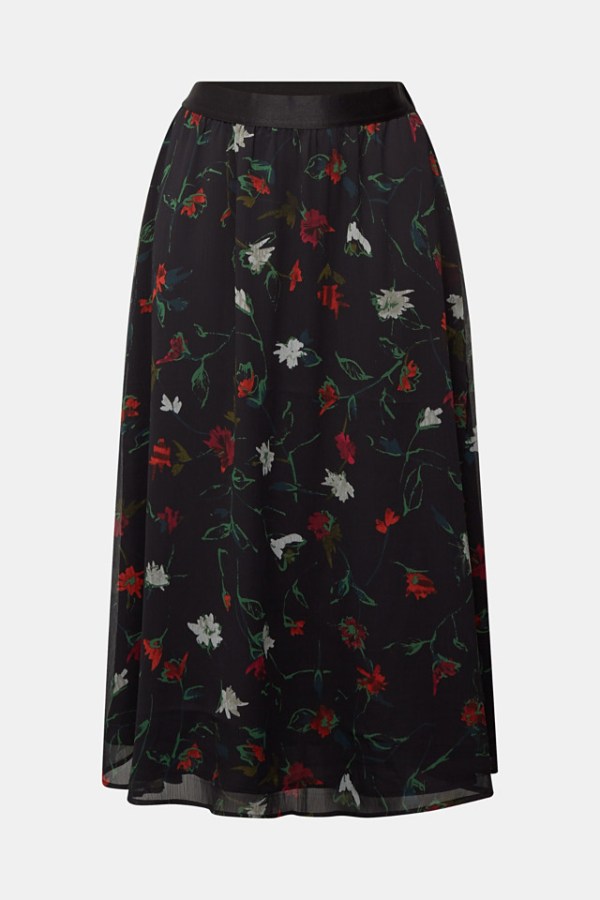 Floral Midi Skirt