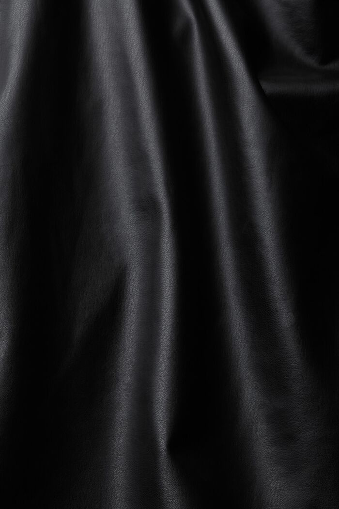 Faux Leather Pencil Skirt