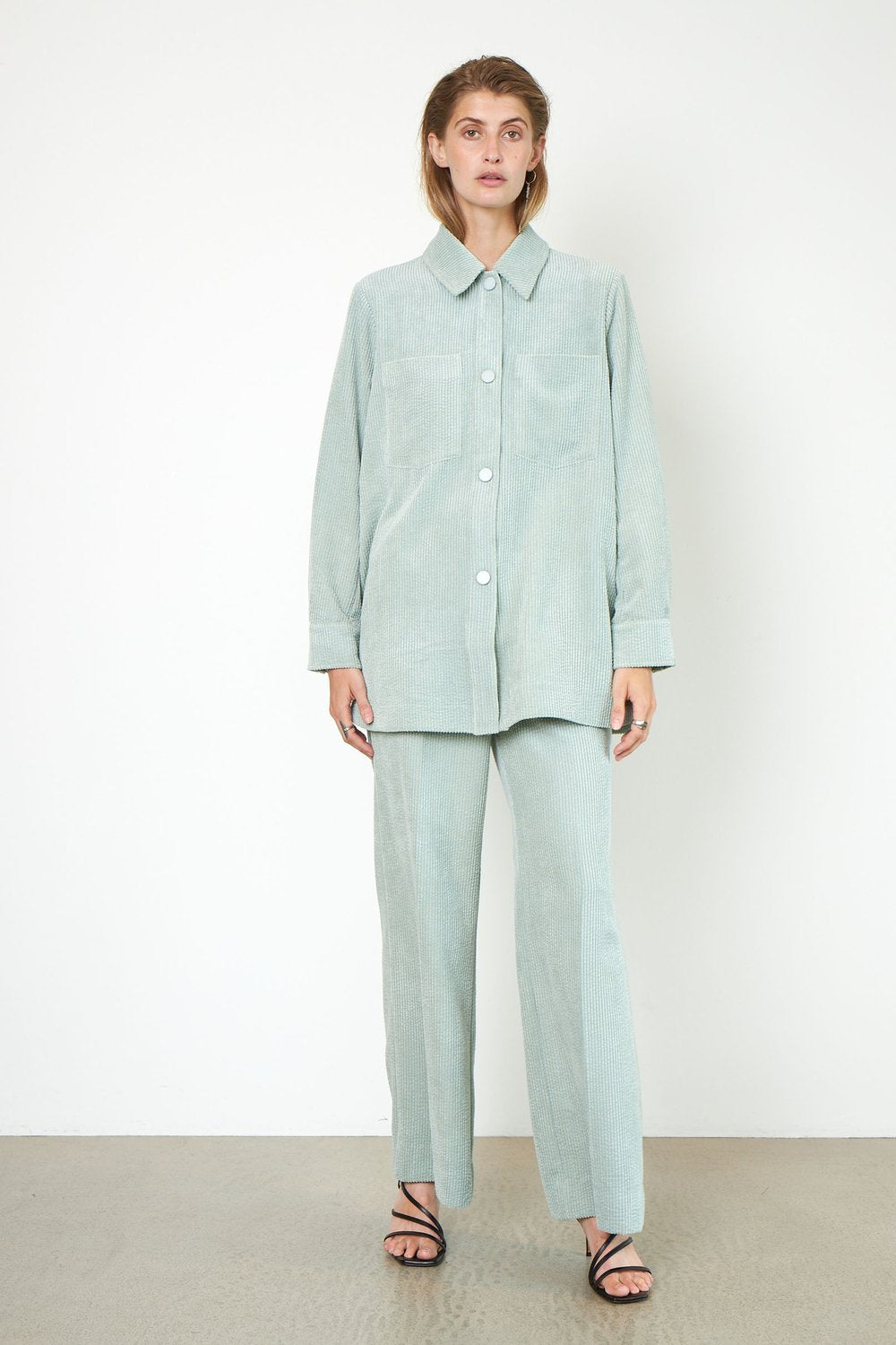 Boyas New Trousers in Mint Green
