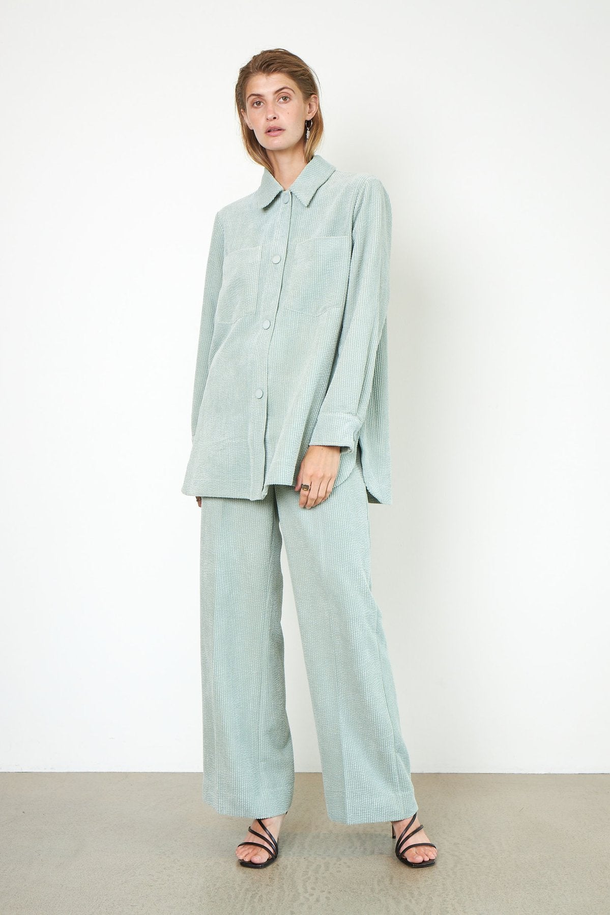 Boyas New Trousers in Mint Green