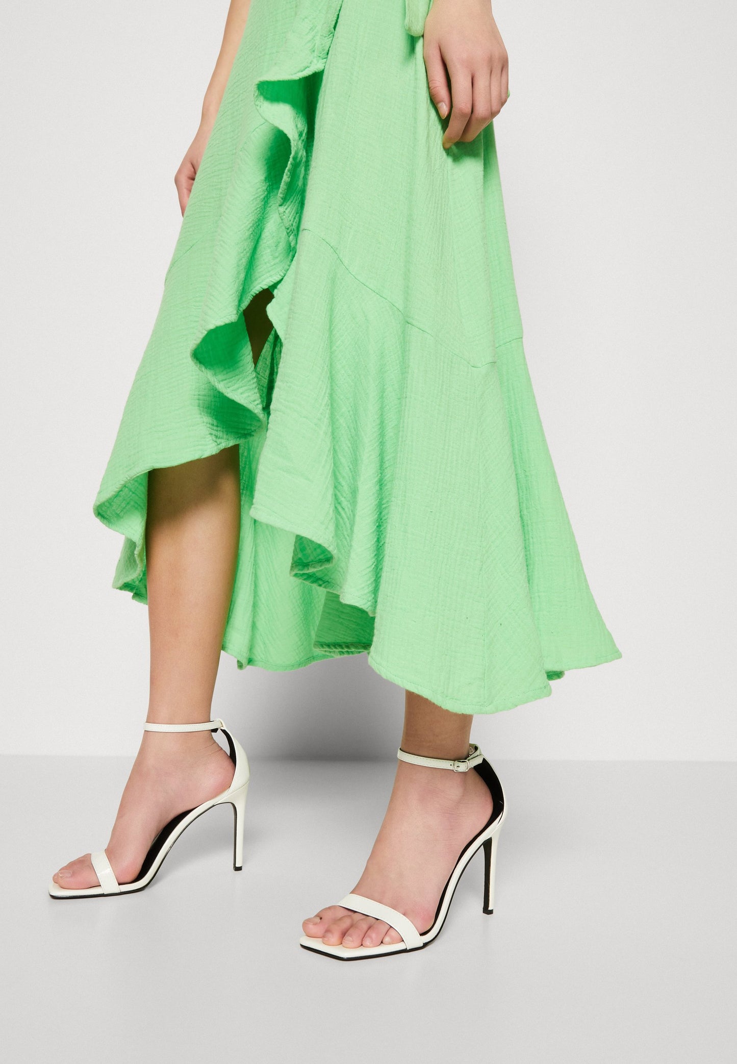 YASTAMMI Green Wrap Skirt