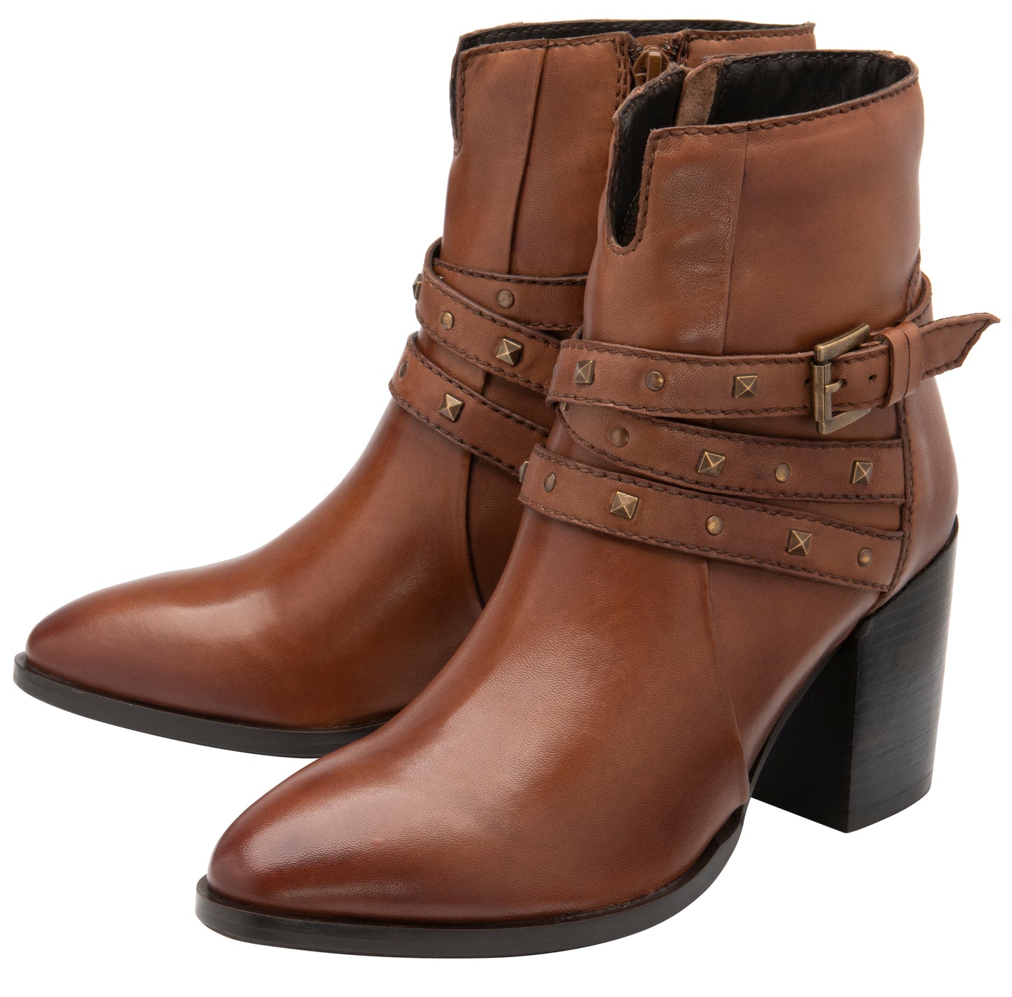 Delvin Ankle Boot in Tan