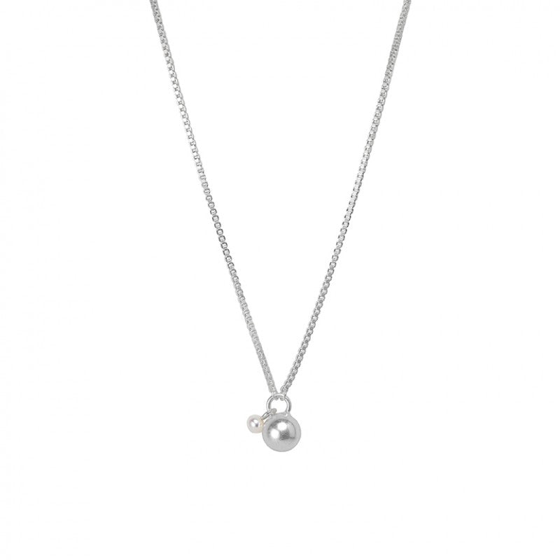 Essentials London Necklace Silver Plated - 80 CM