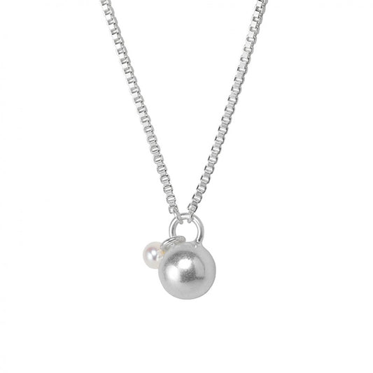 Essentials London Necklace Silver Plated - 80 CM
