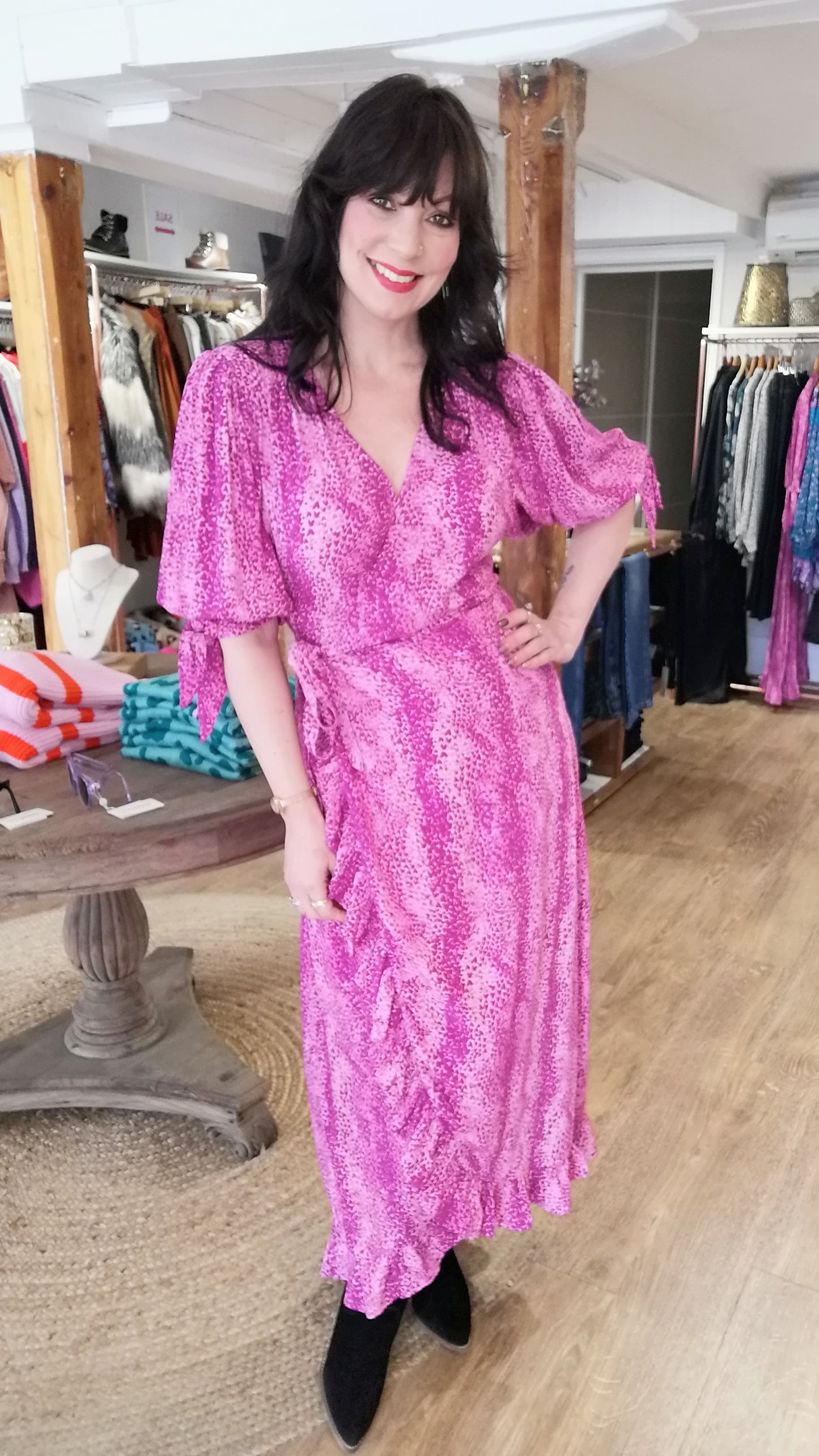 Channa Dress in Sweet Snake