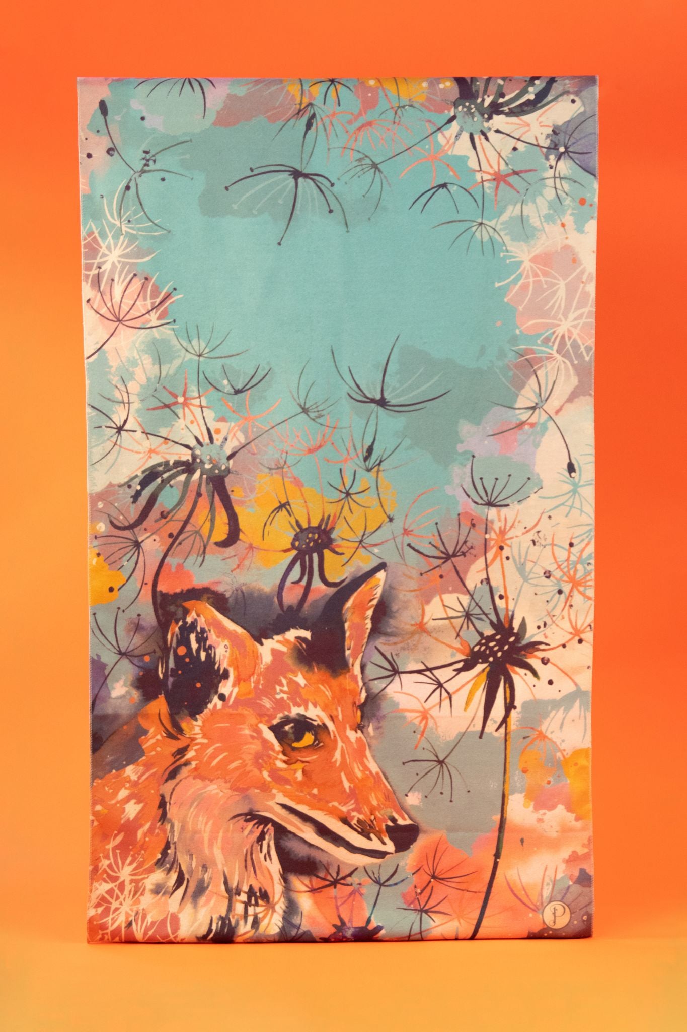 Luxurious Fox Print Scarf