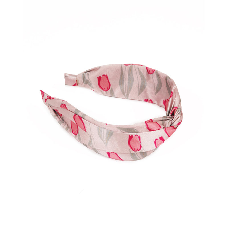 Satin Headband Tulip
