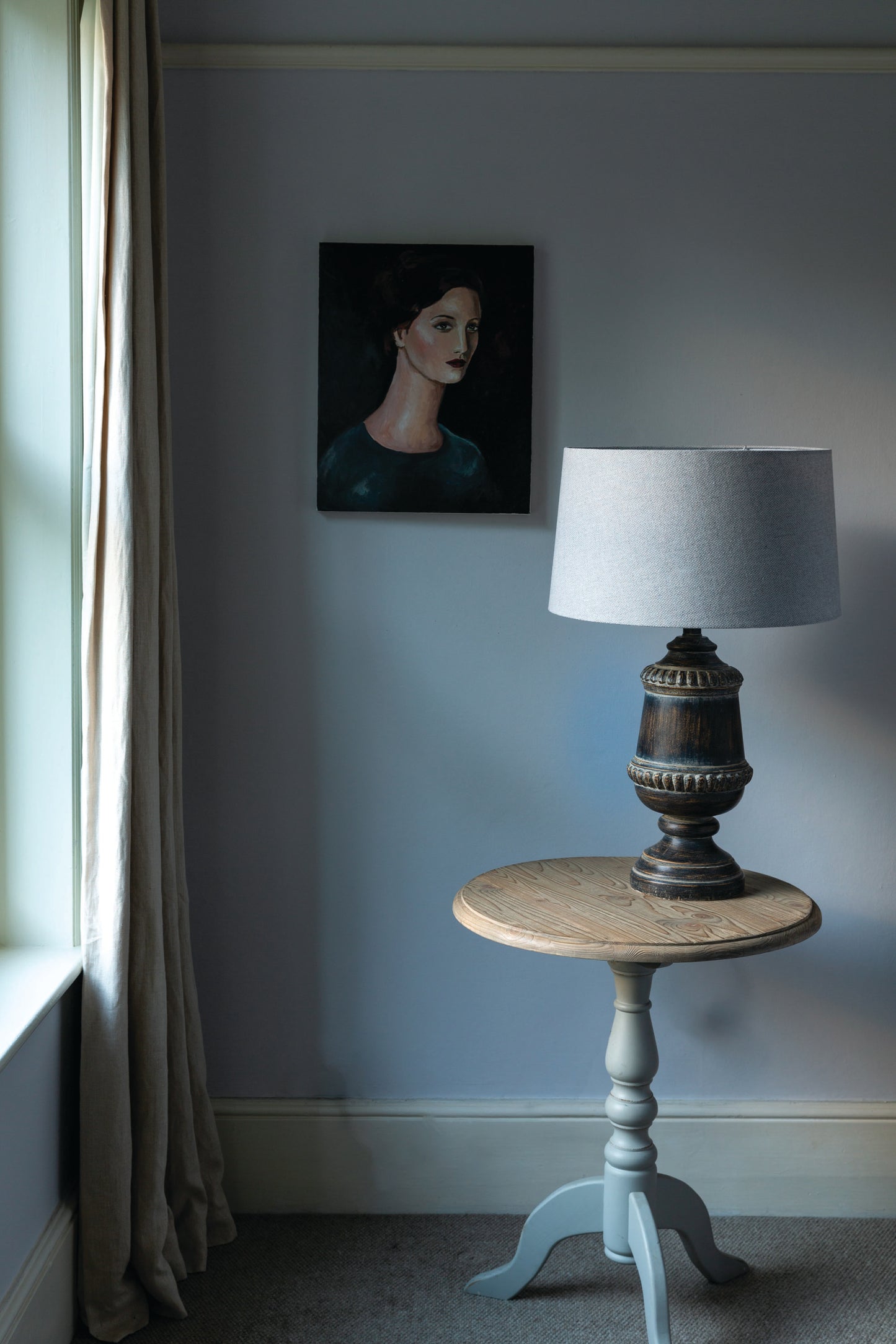 Table Lamp Elodie Flint Grey