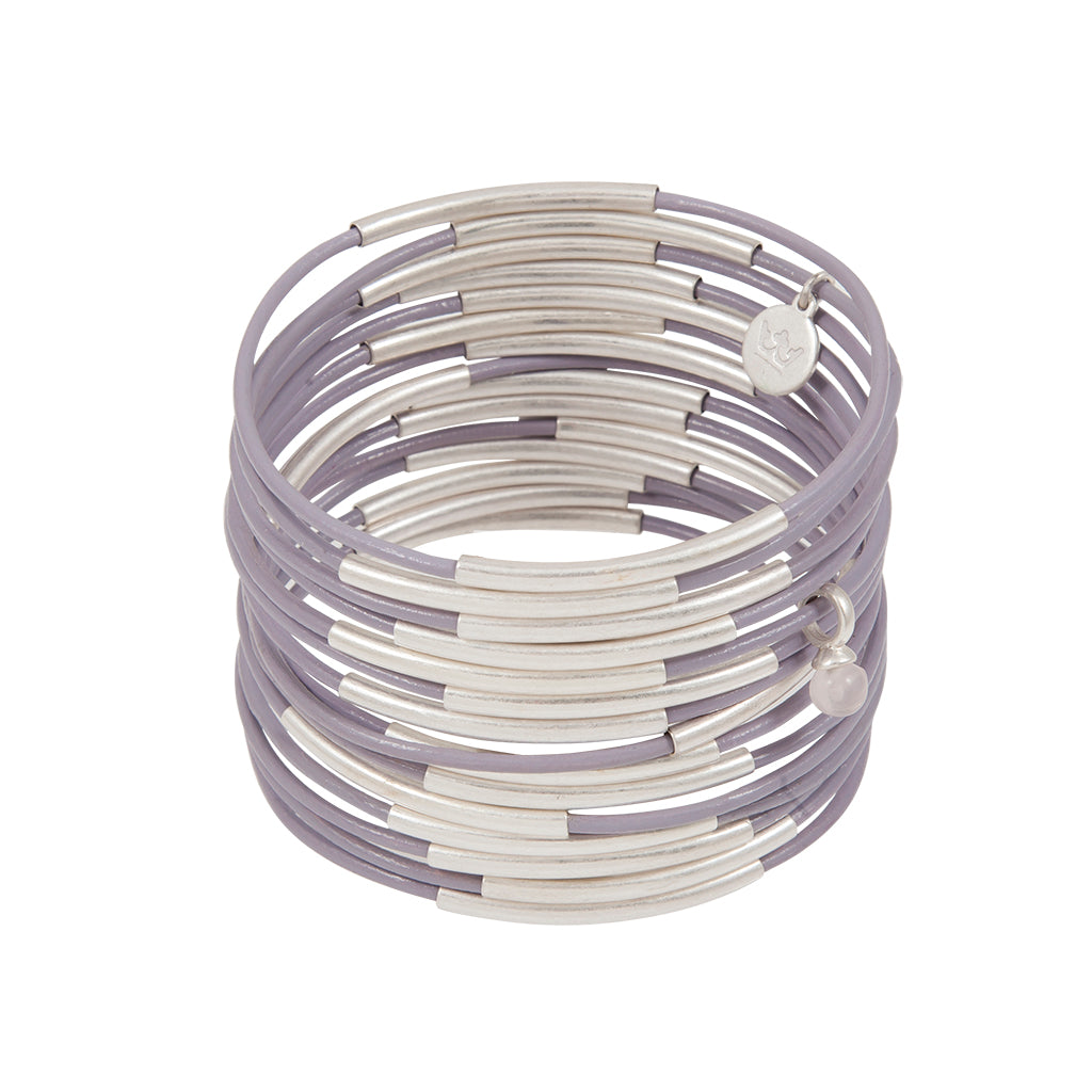 UG bracelet light purple matt gold