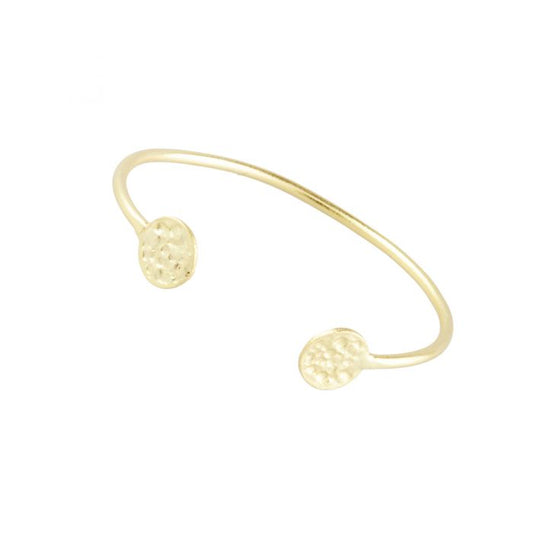 Gold Coin Bangle