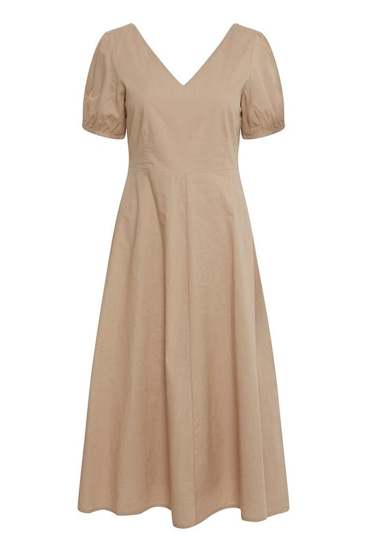 A-Line Dress In Mocha