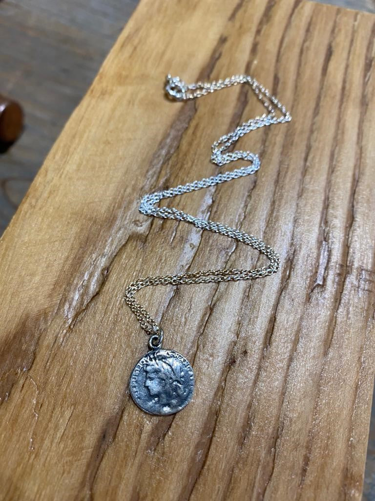 Roman Coin Necklace