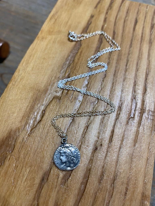 Roman Coin Necklace