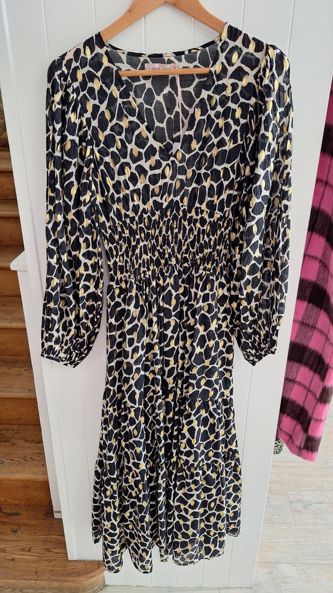 Black and Gold Whispers Dress