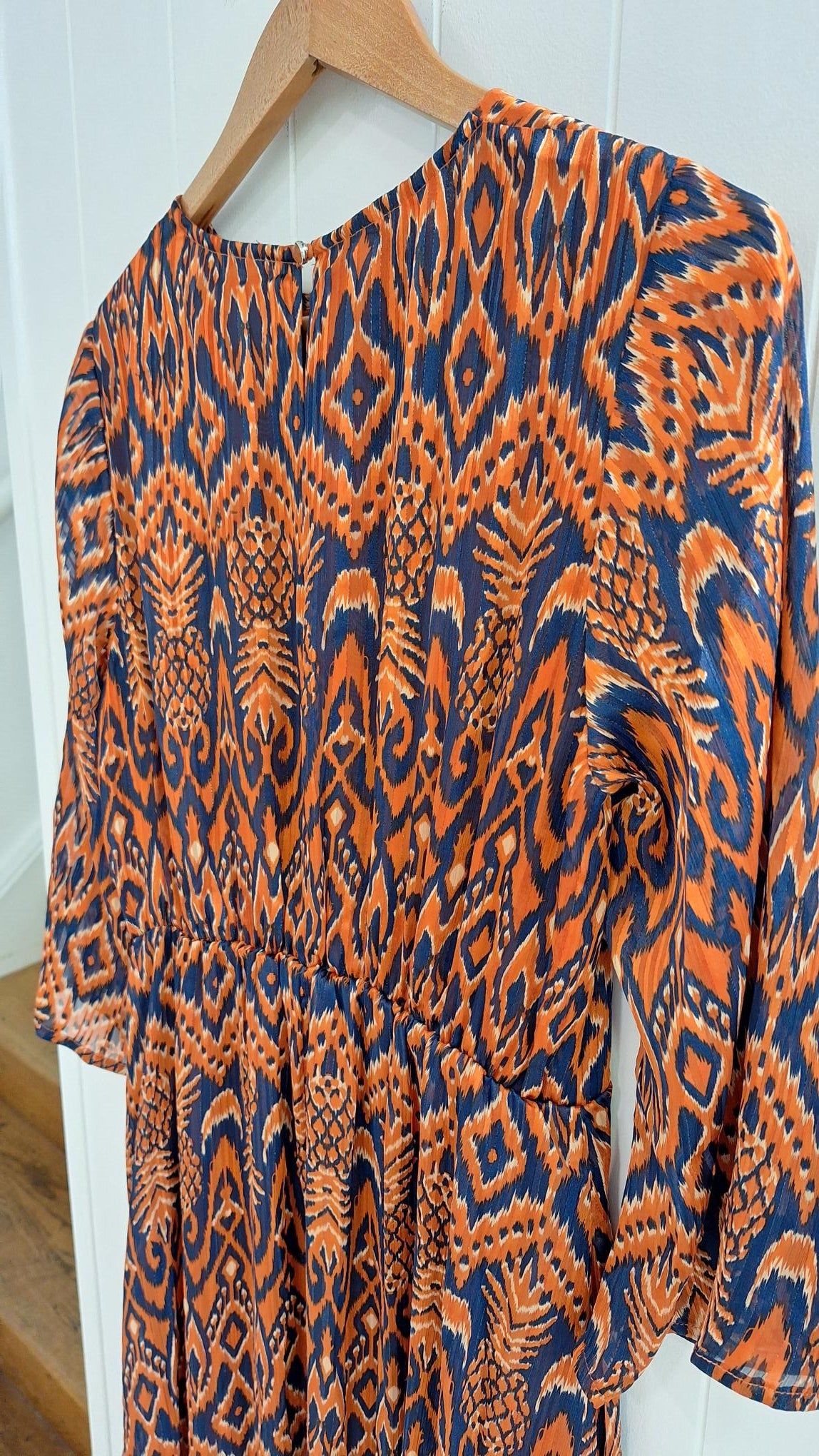 Millie Dress in Rust