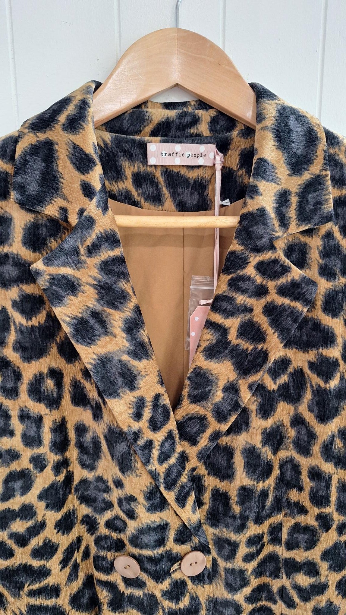 Anarchy Coat in Leopard